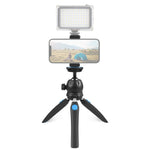 Chân Đỡ Gimbal Mini VLOG Live PULUZ với Kẹp Điện Thoại cho Smartphone, Gimbal Mini VLOG Live (Đen), Gimbal Mini VLOG Live (Xanh Dương), Gimbal Mini VLOG Live (Đỏ)