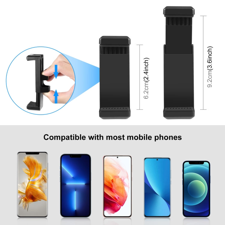 Chân Đỡ Gimbal Mini VLOG Live PULUZ với Kẹp Điện Thoại cho Smartphone, Gimbal Mini VLOG Live (Đen), Gimbal Mini VLOG Live (Xanh Dương), Gimbal Mini VLOG Live (Đỏ)
