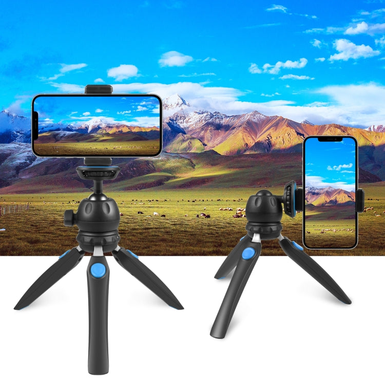 Chân Đỡ Gimbal Mini VLOG Live PULUZ với Kẹp Điện Thoại cho Smartphone, Gimbal Mini VLOG Live (Đen), Gimbal Mini VLOG Live (Xanh Dương), Gimbal Mini VLOG Live (Đỏ)