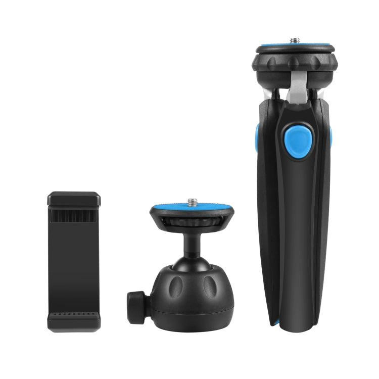 Chân Đỡ Gimbal Mini VLOG Live PULUZ với Kẹp Điện Thoại cho Smartphone, Gimbal Mini VLOG Live (Đen), Gimbal Mini VLOG Live (Xanh Dương), Gimbal Mini VLOG Live (Đỏ)