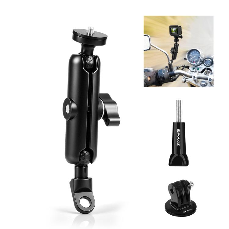 Giá Đỡ Lỗ Gương Xe Máy PULUZ Cho GoPro và Các Máy Quay Hành Động Khác, Giá Đỡ Lỗ Gương
