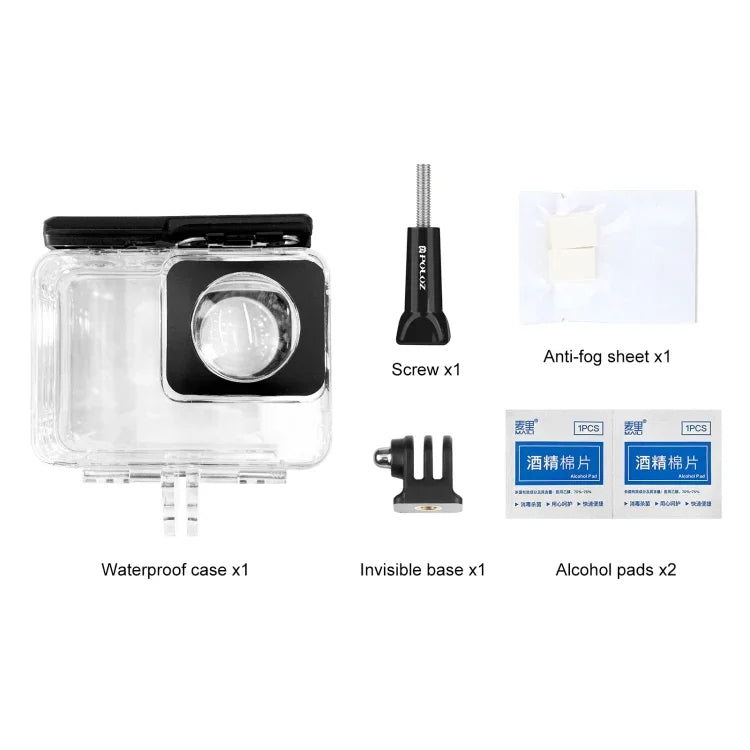 Vỏ chống nước lặn sâu 30m PULUZ cho Insta360 One RS 360 Edition, vỏ lặn cho Insta360 One RS 360 Edition