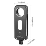 Khung bảo vệ kim loại PULUZ cho Insta360 X3 kèm bảo vệ ống kính, khung kim loại có bảo vệ ống kính