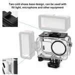 Vỏ chống nước lặn 60m PULUZ cho DJI Osmo Action 5 Pro / 3 / 4 kèm Cold Shoe & khóa gắn cơ bản & ốc vít, Vỏ chống nước cho DJI Osmo Action 3 / 4