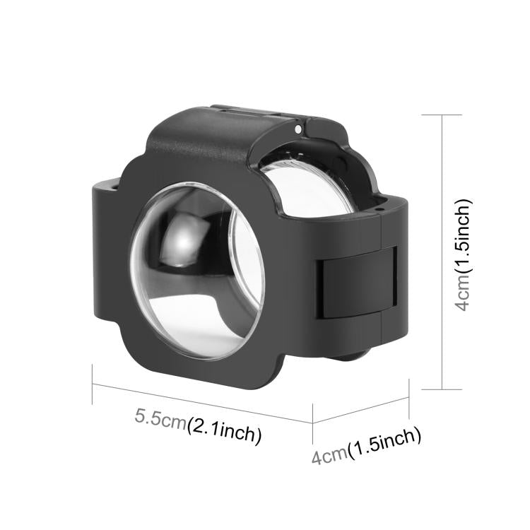 Dành cho Insta360 X3 PULUZ Ốp bảo vệ ống kính, Bảo vệ ống kính