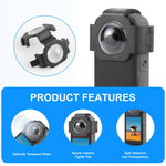 Dành cho Insta360 X3 PULUZ Ốp bảo vệ ống kính, Bảo vệ ống kính
