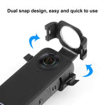 Dành cho Insta360 X3 PULUZ Ốp bảo vệ ống kính, Bảo vệ ống kính