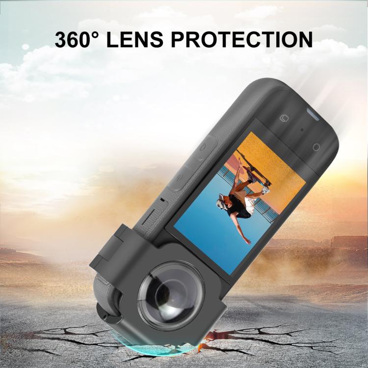 Dành cho Insta360 X3 PULUZ Ốp bảo vệ ống kính, Bảo vệ ống kính