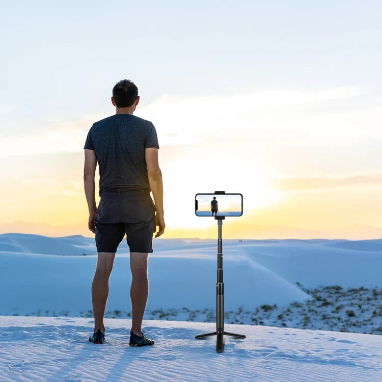 Gậy selfie kim loại PULUZ 73,5cm Monopod với đế chuyển đổi vô hình & ốc vít cho Insta360 One RS / X2 / X3 / DJI Osmo 360, Monopod 70cm