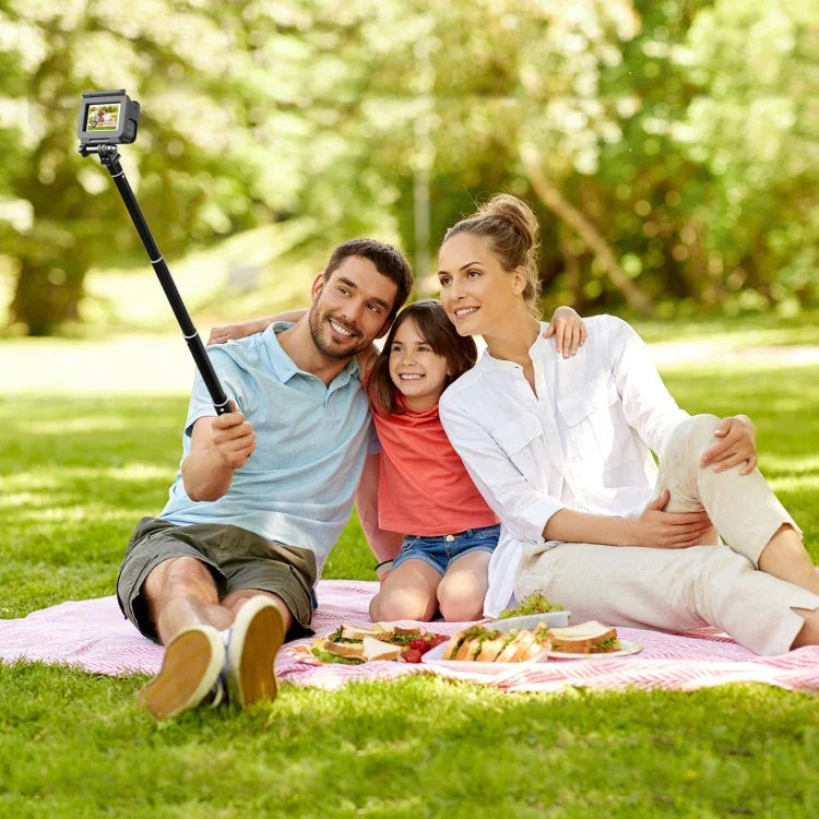 Gậy selfie kim loại PULUZ 73,5cm Monopod với đế chuyển đổi vô hình & ốc vít cho Insta360 One RS / X2 / X3 / DJI Osmo 360, Monopod 70cm