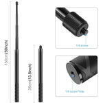 Gậy selfie kim loại PULUZ 157cm Monopod cho Insta360 One RS / X2 / X3 / X4 / DJI Osmo 360, Monopod 150cm