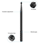 Gậy selfie kim loại PULUZ 157cm Monopod cho Insta360 One RS / X2 / X3 / X4 / DJI Osmo 360, Monopod 150cm