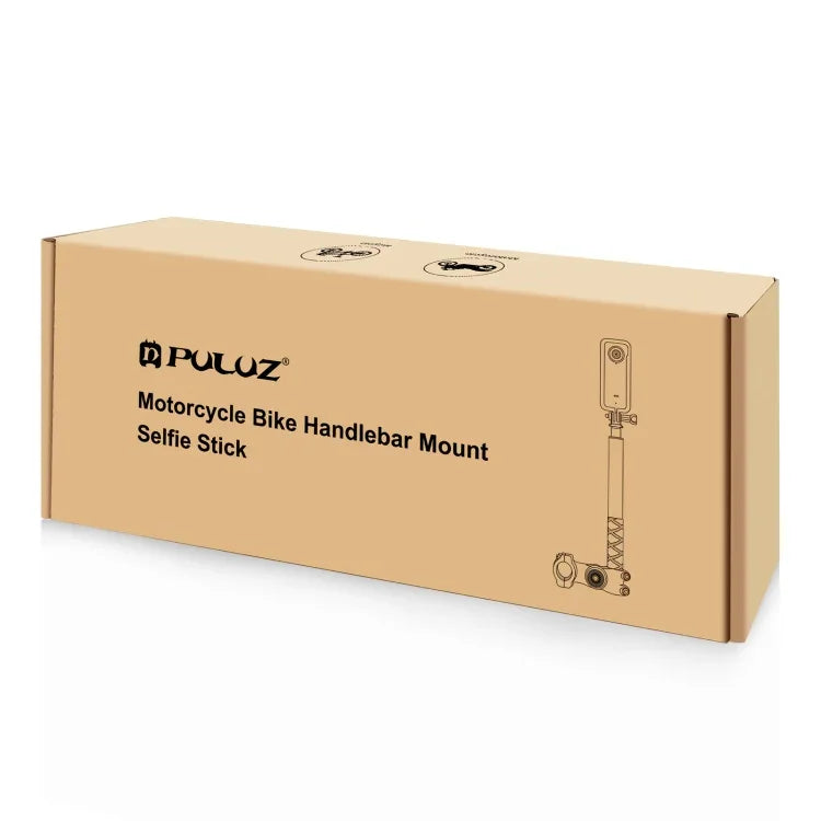 Giá đỡ gắn tay lái xe máy xe đạp PULUZ với chân monopod, Chân monopod xe máy