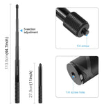 Giá đỡ gắn tay lái xe máy xe đạp PULUZ với chân monopod, Chân monopod xe máy