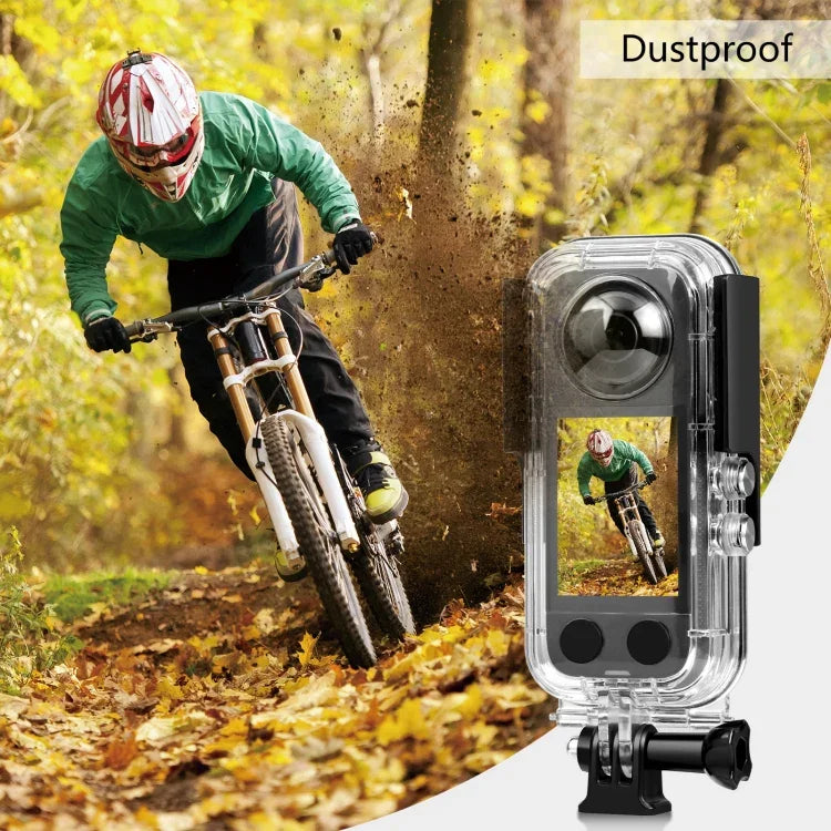 Vỏ chống nước 30m PULUZ cho Insta360 X3, Vỏ chống nước 30m