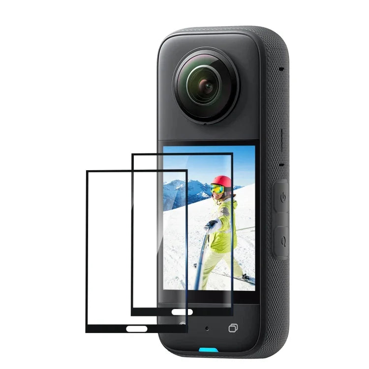 Dành cho Insta360 X3 PULUZ 2 miếng Phim Màn Hình HD Cong, Dành cho Insta360 X3
