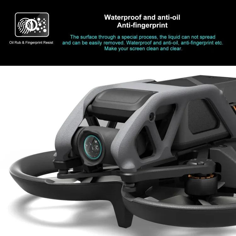 2 miếng phim kính cường lực ống kính drone PULUZ cho DJI Avata, dành cho DJI Avata