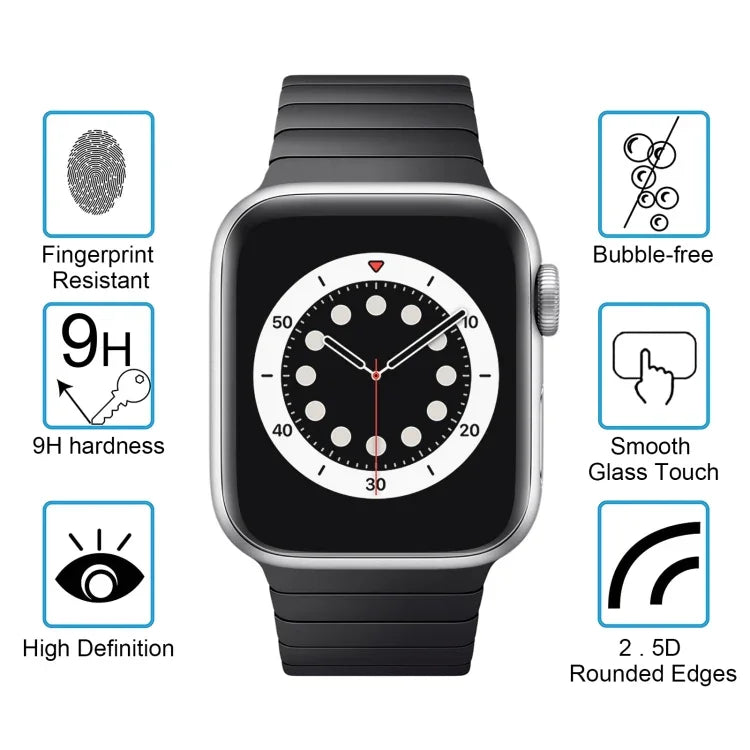 Miếng dán kính cường lực chống nổ 9H+ bề mặt 2.5D cho Apple Watch Edition 42mm đường kính mặt 42mm, Dành cho Series 3&2&1 42mm