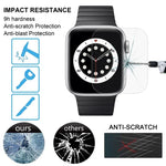 Miếng dán kính cường lực chống nổ 9H+ bề mặt 2.5D cho Apple Watch Edition 42mm đường kính mặt 42mm, Dành cho Series 3&2&1 42mm