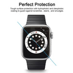 Miếng dán kính cường lực chống nổ 9H+ bề mặt 2.5D cho Apple Watch Edition 42mm đường kính mặt 42mm, Dành cho Series 3&2&1 42mm