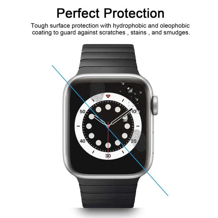 Miếng dán kính cường lực chống nổ 9H+ bề mặt 2.5D cho Apple Watch Edition 42mm đường kính mặt 42mm, Dành cho Series 3&2&1 42mm