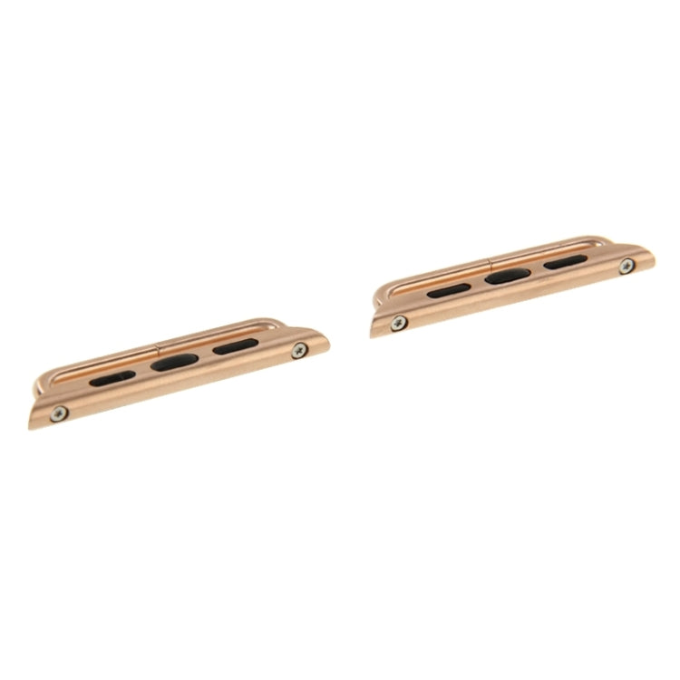 2 chiếc bộ nối dây kim loại và khóa kim loại cho Apple Watch 38mm kèm dụng cụ tua vít
