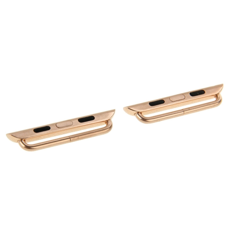 2 chiếc bộ nối dây kim loại và khóa kim loại cho Apple Watch 38mm kèm dụng cụ tua vít