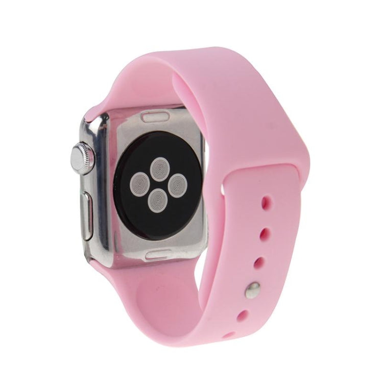 Dây đồng hồ thể thao cao su hiệu suất cao cho Apple Watch Sport 38mm với khóa chốt và gài