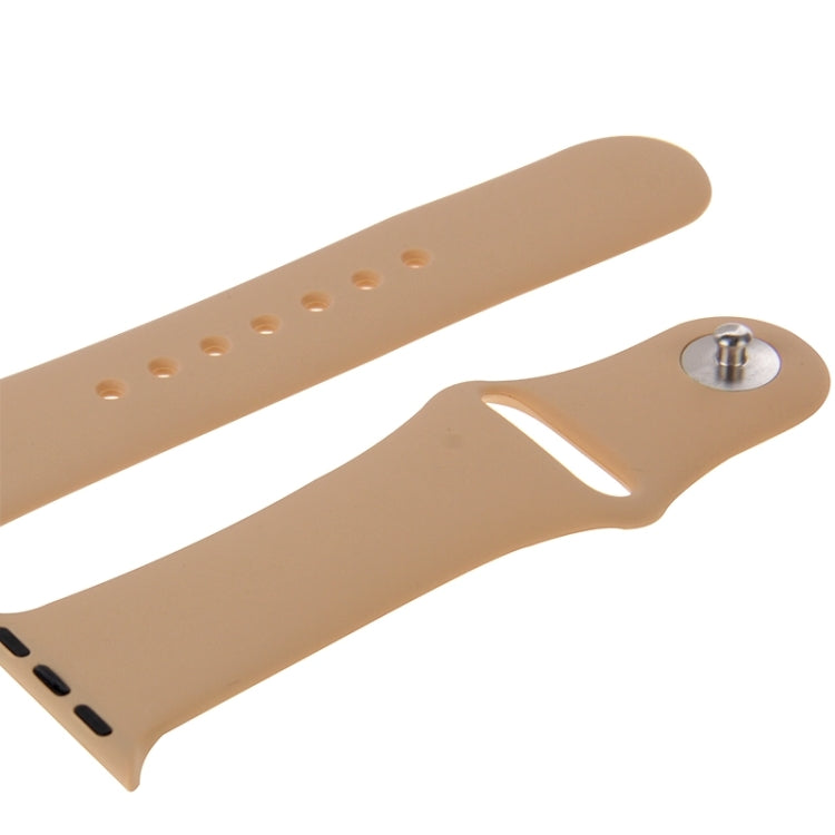 Dây đồng hồ thể thao cao su hiệu suất cao cho Apple Watch Sport 38mm với khóa chốt và gài