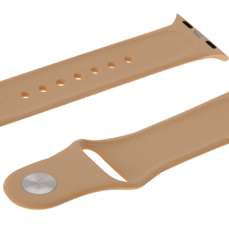 Dây đồng hồ thể thao cao su hiệu suất cao cho Apple Watch Sport 38mm với khóa chốt và gài