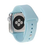 Dây đồng hồ thể thao cao su hiệu suất cao cho Apple Watch Sport 38mm với khóa chốt và gài
