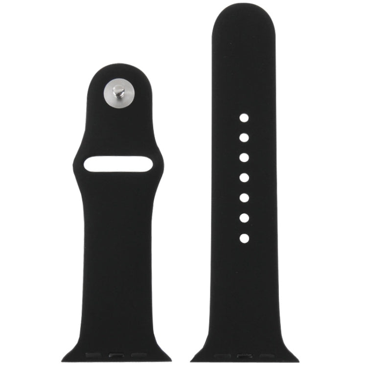 Dây đồng hồ thể thao cao su hiệu suất cao cho Apple Watch Sport 42mm với khóa chốt và gài