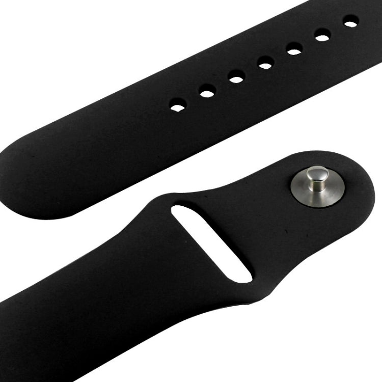 Dây đồng hồ thể thao cao su hiệu suất cao cho Apple Watch Sport 42mm với khóa chốt và gài