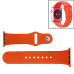 Dây đồng hồ thể thao cao su hiệu suất cao cho Apple Watch Sport 42mm với khóa chốt và gài