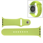 Dây đồng hồ thể thao cao su hiệu suất cao cho Apple Watch Sport 42mm với khóa chốt và gài