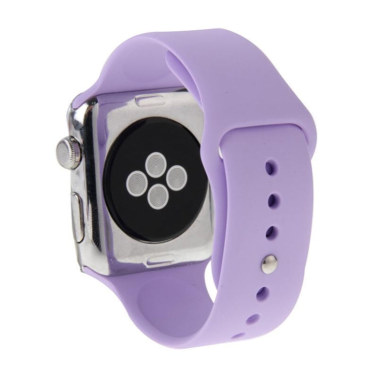 Dây đồng hồ thể thao cao su hiệu suất cao cho Apple Watch Sport 42mm với khóa chốt và gài
