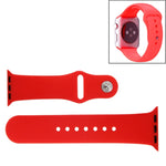 Dây đồng hồ thể thao cao su hiệu suất cao cho Apple Watch Sport 42mm với khóa chốt và gài