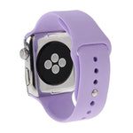 Dây đồng hồ thể thao cao su hiệu suất cao dài hơn cho Apple Watch Sport 42mm với khóa ghim và gập