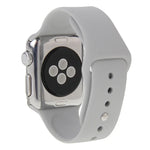 Dây đồng hồ thể thao cao su hiệu suất cao dài hơn cho Apple Watch Sport 42mm với khóa ghim và gập