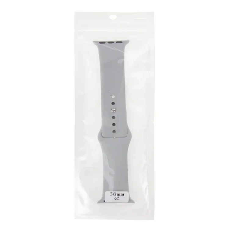 Dây đồng hồ thể thao cao su hiệu suất cao dài hơn cho Apple Watch Sport 42mm với khóa ghim và gập