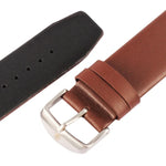 Kakapi cho Apple Watch 42mm Dây đồng hồ da thật khóa chải họa tiết tinh tế kèm bộ nối