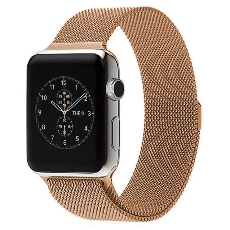 Dây đồng hồ thép không gỉ từ tính Milanese Loop cho Apple Watch 42mm, Dành cho Apple Watch 46mm / 49mm / 45mm / 44mm