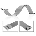 Dây đồng hồ thép không gỉ từ tính Milanese Loop cho Apple Watch 42mm, Dành cho Apple Watch 46mm / 49mm / 45mm / 44mm