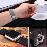 Dây đồng hồ thép không gỉ từ tính Milanese Loop cho Apple Watch 42mm, Dành cho Apple Watch 46mm / 49mm / 45mm / 44mm