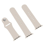 Dây đồng hồ cao su 3 trong 1 với khóa chốt cho Apple Watch Series 10 42mm / 9&8&7 41mm / SE 3&SE 2&6&SE&5&4 40mm / 3&2&1 38mm, Dành cho Apple Watch Series 9&8&7 41mm / SE 3&SE 2&6&SE&5&4 40mm