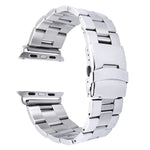 Dây đồng hồ thép không gỉ Classic Buckle cho Apple Watch 38mm