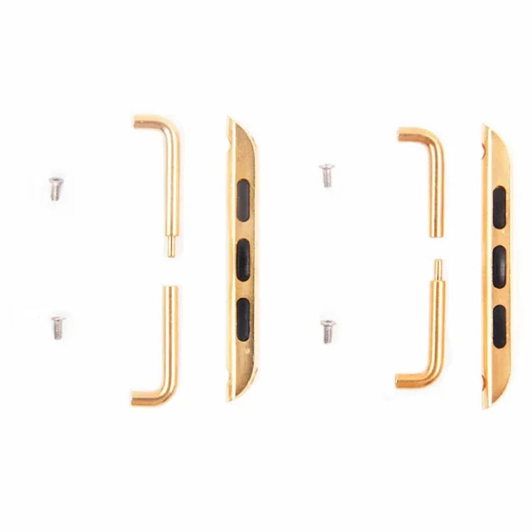 Bộ nối dây kim loại và khóa kim loại cho Apple Watch 42 / 44 / 45mm, cặp