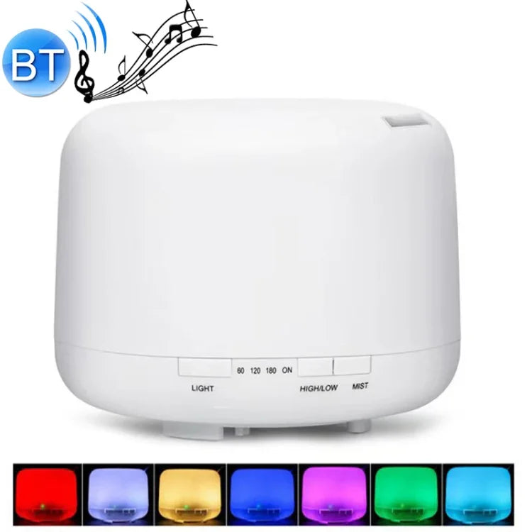 Máy khuếch tán tinh dầu siêu âm với đèn LED nhiều màu (phích cắm US), FU-168
