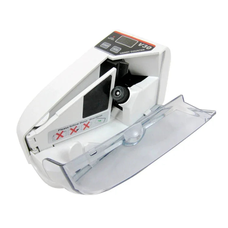 Máy đếm tiền mini đa năng V30, phích cắm US, phích cắm US