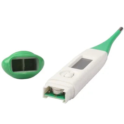 Nhiệt kế điện tử lâm sàng chống nước đầu dò linh hoạt LCD cho bé, nhiệt kế cho bé